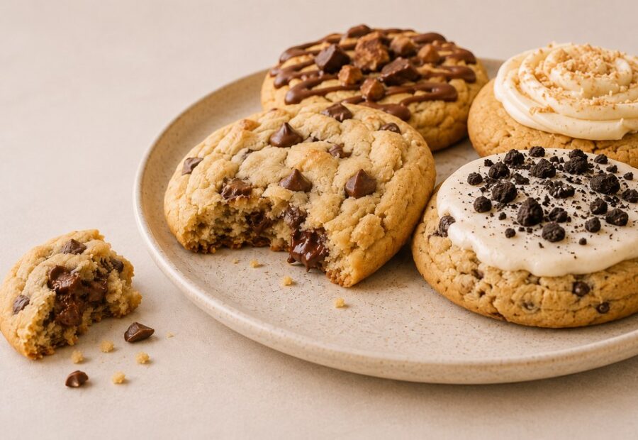 Crumbl Cookies (wersja polska) - przepis na ogromne, miękkie amerykańskie ciastka