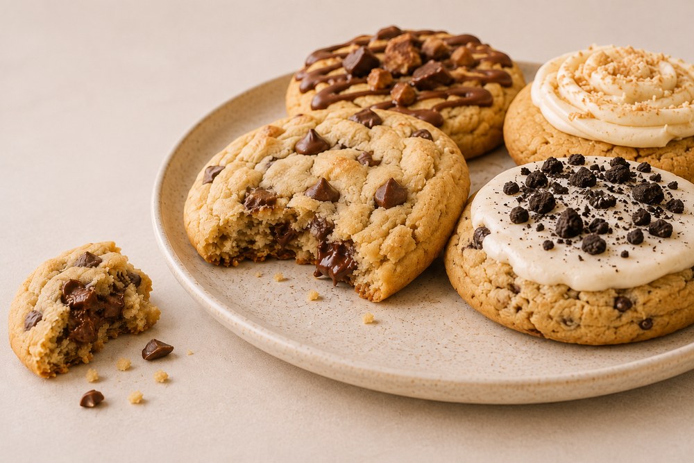 Crumbl Cookies (wersja polska) - przepis na ogromne, miękkie amerykańskie ciastka