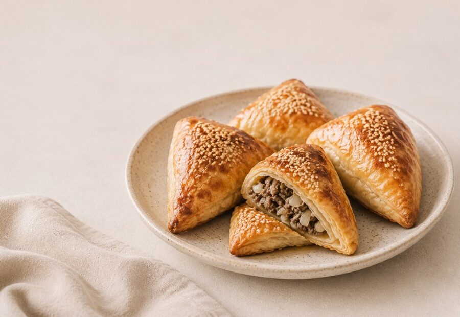 Samsa (Uzbeckie/Środkowoazjatyckie pierożki)
