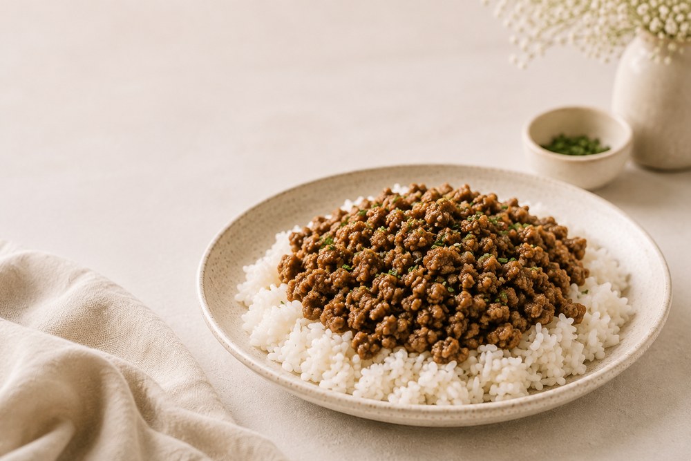 Boy kibble – viralowy meal prep z mięsa mielonego i ryżu. Jak zrobić wersję, która jest prosta, tania i naprawdę smaczna?