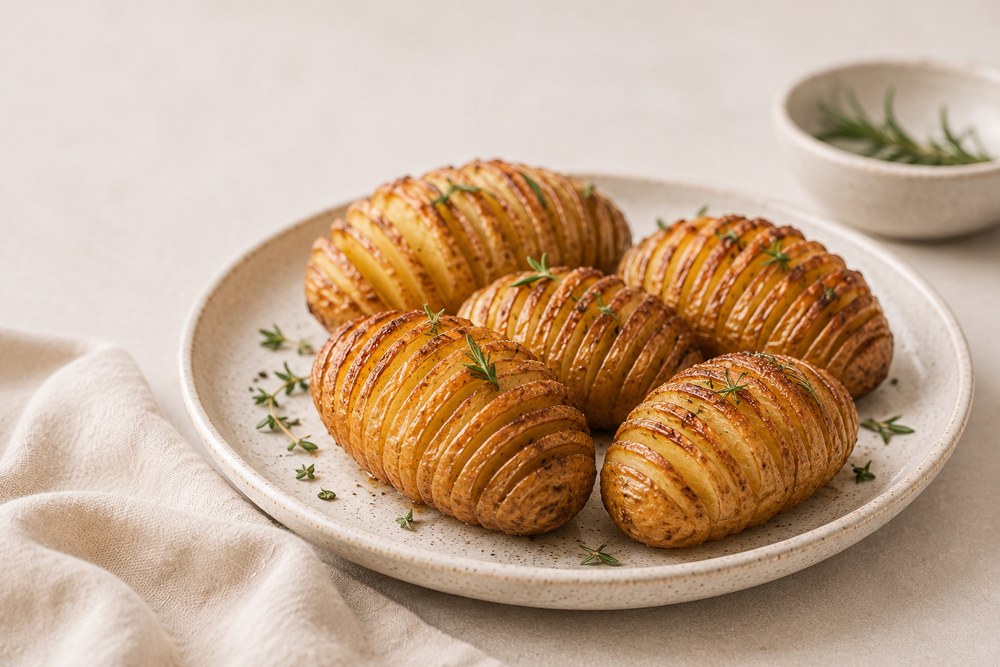 Ziemniaki hasselback z air fryera